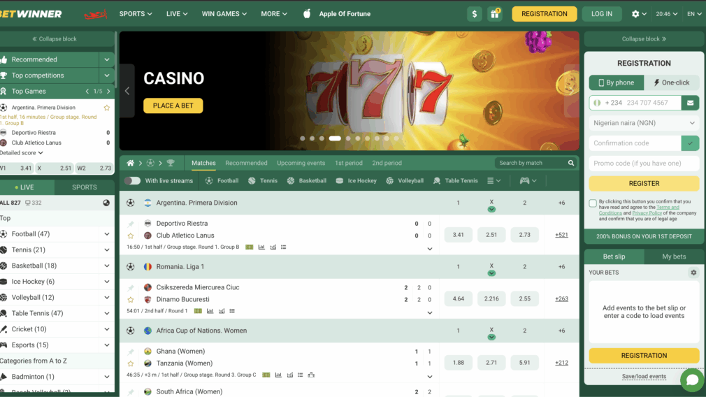 Découvrez Betwinner  Votre Guide Complet pour Gagner Gros