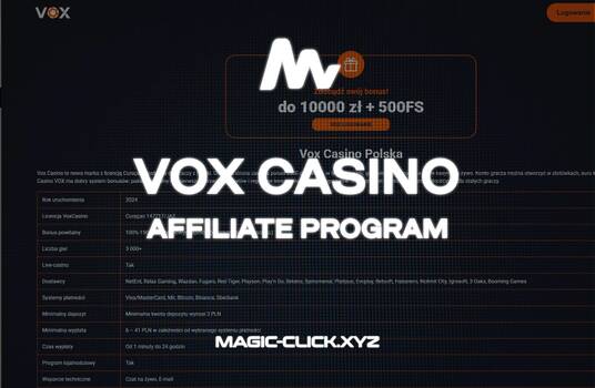 VOX Casino polska — recenzja, oferta gier i opinie